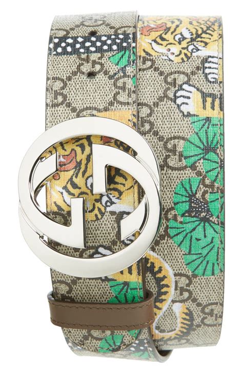 tiger gucci belt